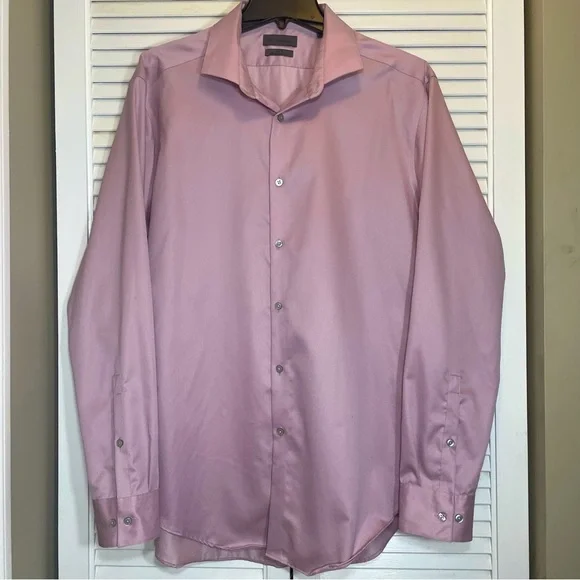 Calvin Klein, Infinite Slim Fit Dress Shirt 17-34/35 Petal Calvin Klein, Infinite Slim Fit Dress Shirt 17-34/35 Petal